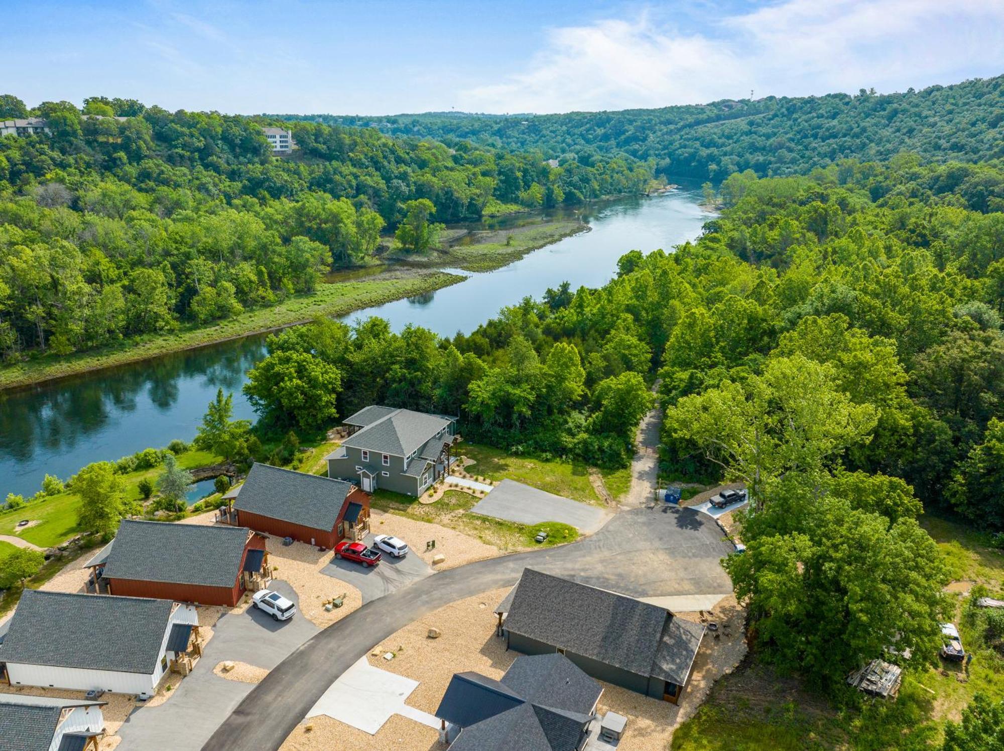 New Ozark Oasis Luxe Cabin Retreat With Hot Tub Hollister 外观 照片